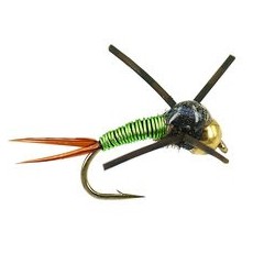 Tungsten Nymphs tg copper hares ear $3.00