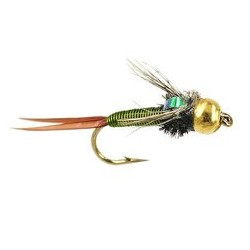 Tungsten Nymphs tg olive coper $3.00