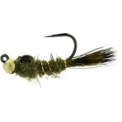 Tungsten Nymphs TJ Hares Ear Dark $3.00