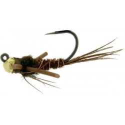 Tungsten Nymphs TJ Pheasant Tail Black $3.00