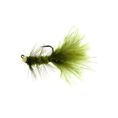 Tungsten Nymphs TJ Woolly Bugger Olive $3.00