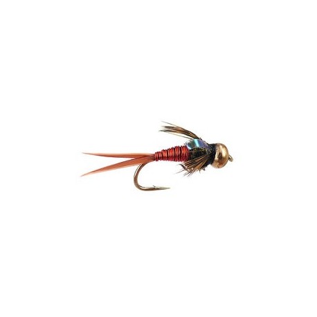 Beaded Nymphs Red Copper John $2.42
