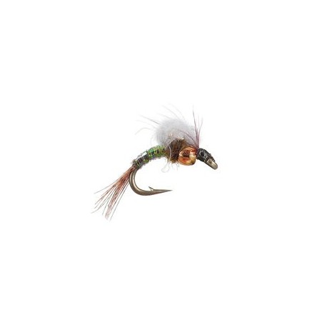 Beaded Nymphs Silvermans CDC Bubbleback  Olive $2.42