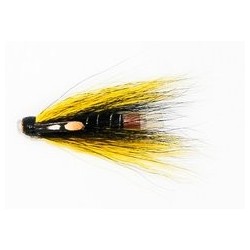Tubes Black and Yellow Ghost  Copper Tube Fly $6.80