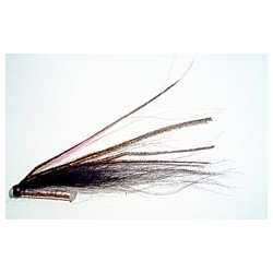 Tubes Sunrays Shadow Black  Plastic Tube Fly $6.80