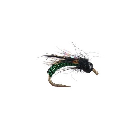 Beaded Nymphs Wired Caddis  Olive $2.42