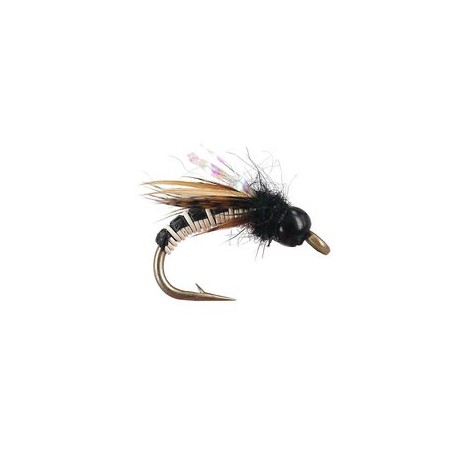 Beaded Nymphs Wired Caddis  Tan $2.42