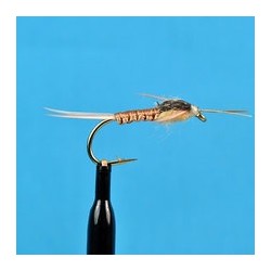 Beaded Nymphs Woven Stone Fly Nymph Tan $2.42
