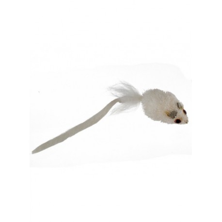 Bass Flies articulated white mouse $8.50