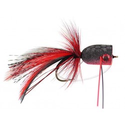 Bass Flies black trapper popper superb $8.50