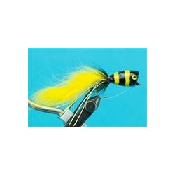 Bass Flies bumble bee popper $8.50