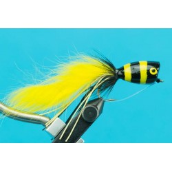 Bass Flies bumble bee popper $8.50