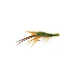 Bass Flies Crayfish Clouser Olive $8.50