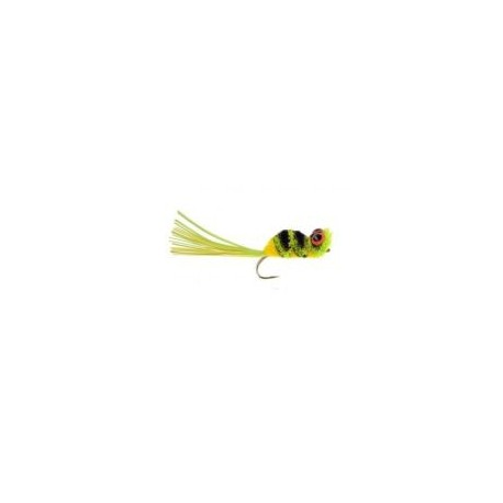 Bass Flies Dancing Frog Green Yellow $8.50