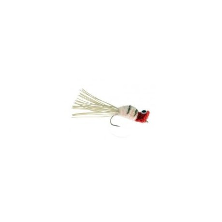 Bass Flies Dancing Frog Red White $8.50