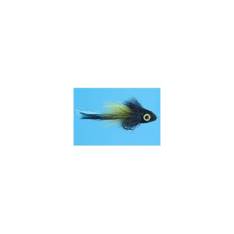 Bass Flies Deer Hair Deceiver Black $8.50