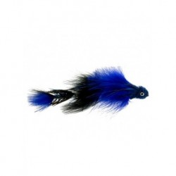 Bass Flies double dungeon blue and black $8.50