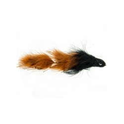 Bass Flies double dungeon rust black $8.50