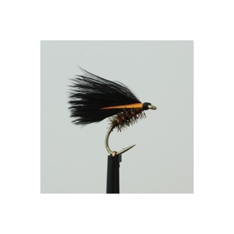 Lures 2 orange holo rib herl body cormorant $2.34