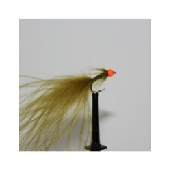 Lures 2 hot head orange olive tadpole $2.34