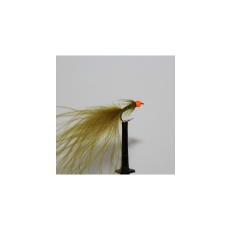 Lures 2 hot head orange olive tadpole $2.34