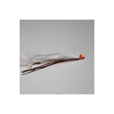 Lures 2 orange white snake $6.80