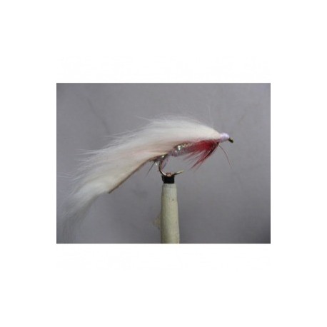 Lures 2 white mylar zonker $2.34