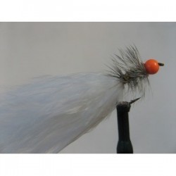 Lures 2 hh orange grizzle white dancer $2.34